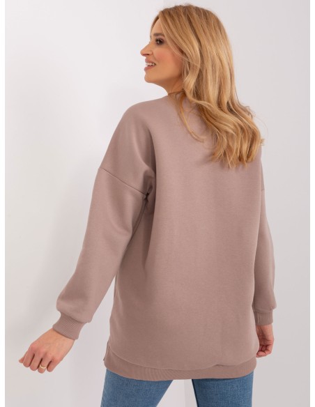 Bluza-RV-BL-8261.51-ciemny bezowy