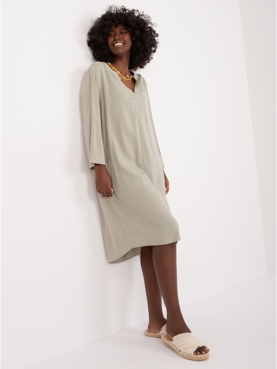 Sukienka-D73761M30430A-khaki