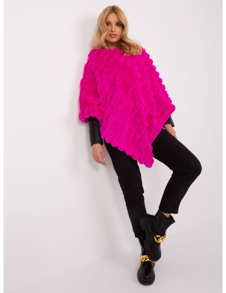 Poncho-AT-PN-2347.16-fuksjowy