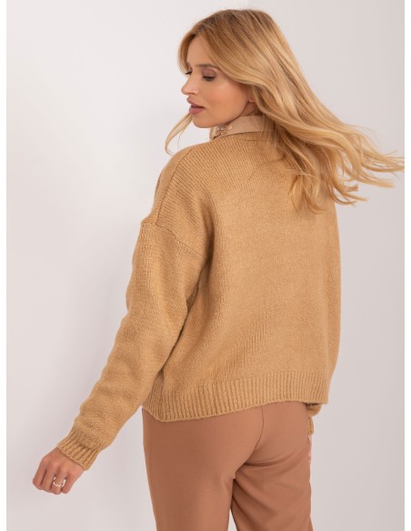 Sweter-BA-SW-0279.71P-camelowy