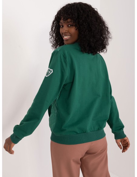 Bluza-RV-BL-8223.05-ciemny zielony
