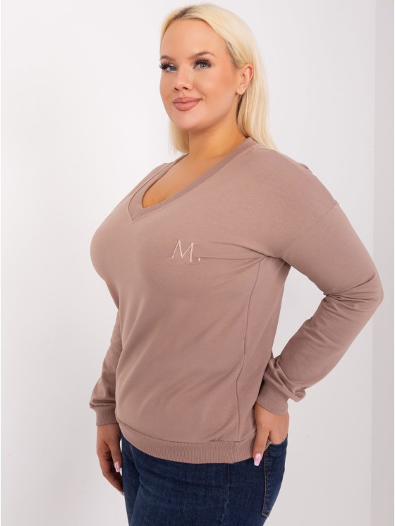 Bluzka-RV-BZ-9233.24-ciemny bezowy 2