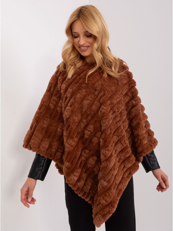 Poncho-AT-PN-2347.16-šviesiai ruda