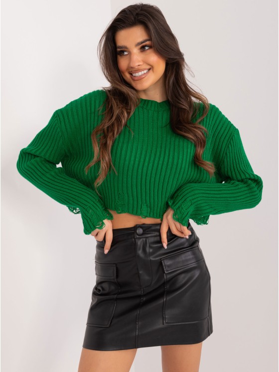 Sweter-BA-SW-4074.06-zielony 2