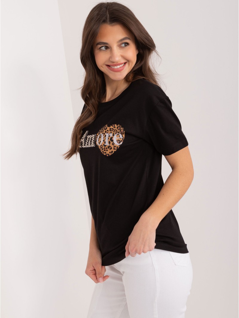 T-shirt-PM-TS-4535.84-czarny T-shirt-PM-TS-4535.84-czarny