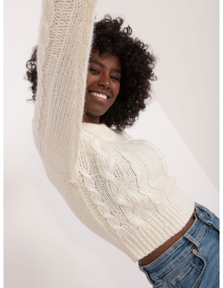 Sweter-TW-SW-3001.05-ecru