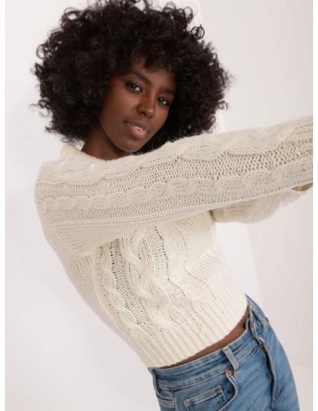 Sweter-TW-SW-3001.05-ecru