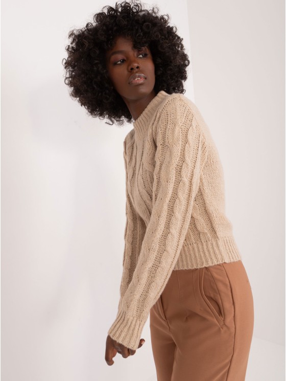 Sweter-TW-SW-3001.05-beżowy 2