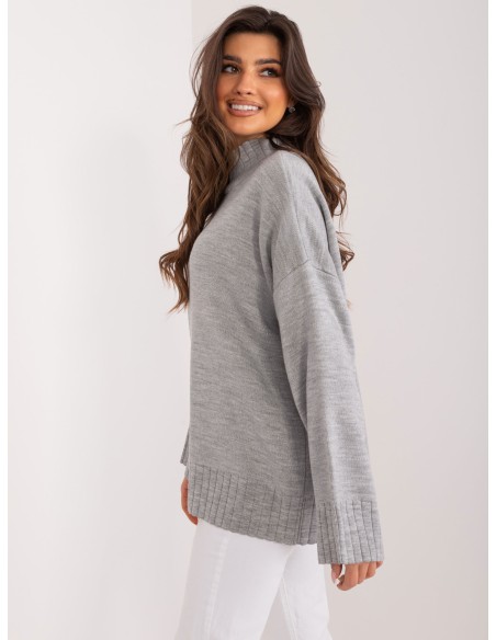 Sweter-BA-SW-14149.95-szary