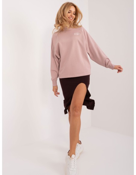 Bluza-D10088BC02656A-ciemny różowy