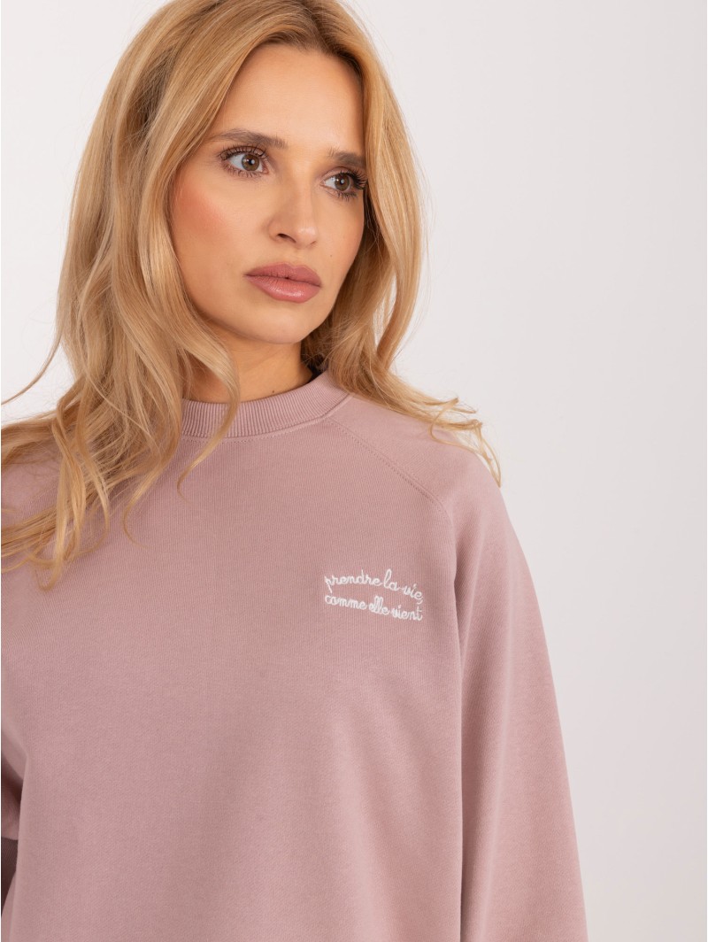 Bluza-D10088BC02656A-ciemny różowy