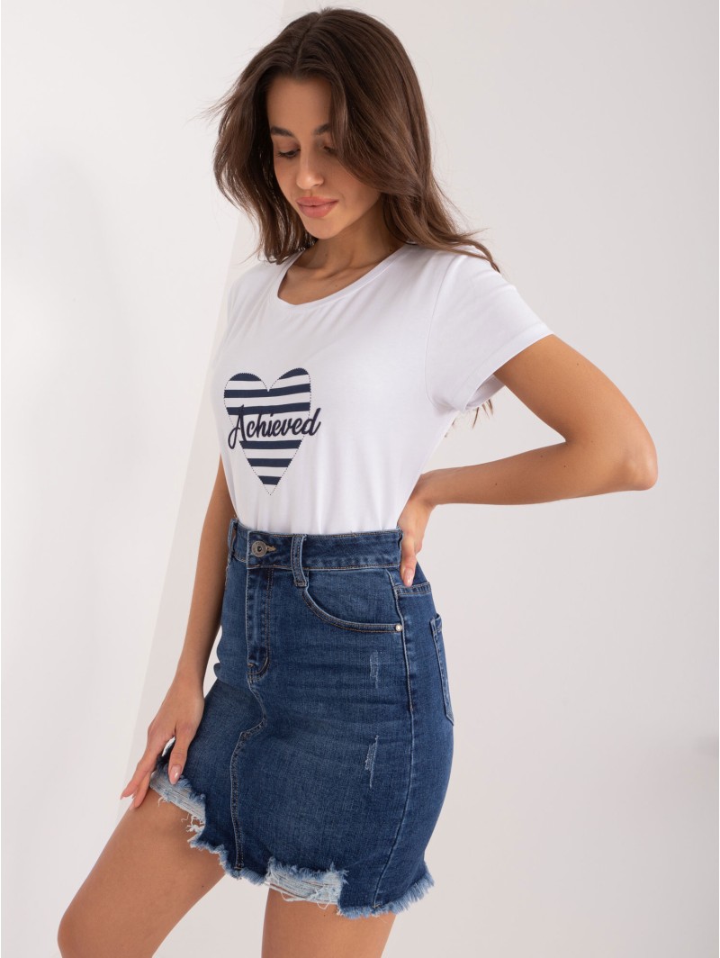 T-shirt-RV-TS-9667.19-biało-granatowy T-shirt-RV-TS-9667.19-biało-granatowy