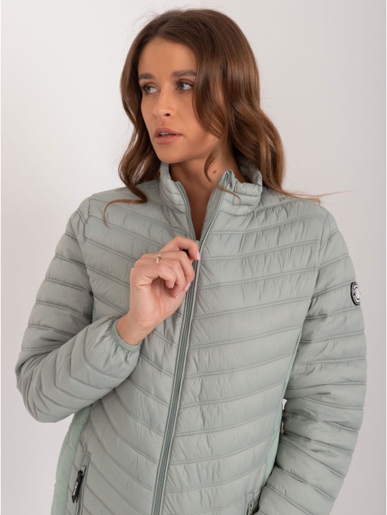 Kurtka-D50076XB44536A2-pistacjowy 2