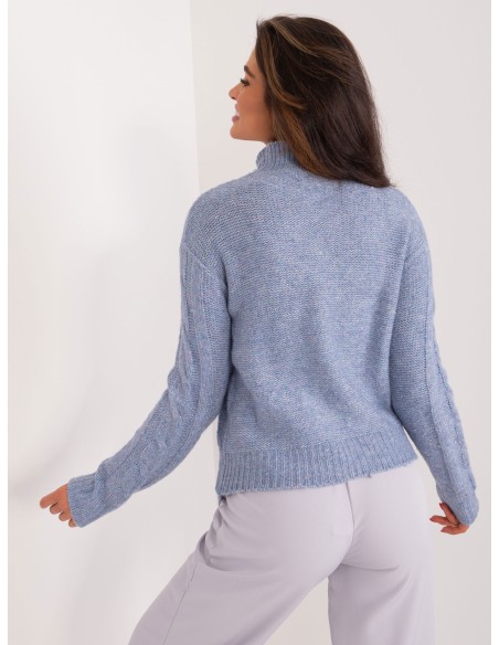 Sweter-TW-SW-3002.03-ciemny niebieski
