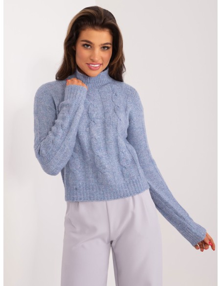 Sweter-TW-SW-3002.03-ciemny niebieski