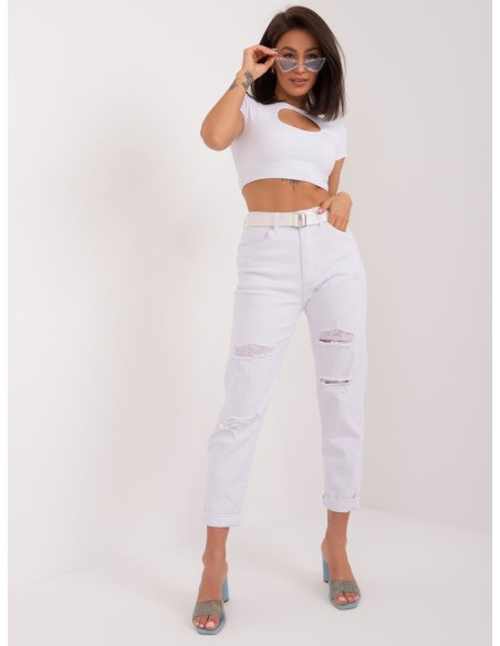 Spodnie jeans-PM-SP-J1260-1.66-biały