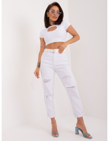 Spodnie jeans-PM-SP-J1260-1.66-biały
