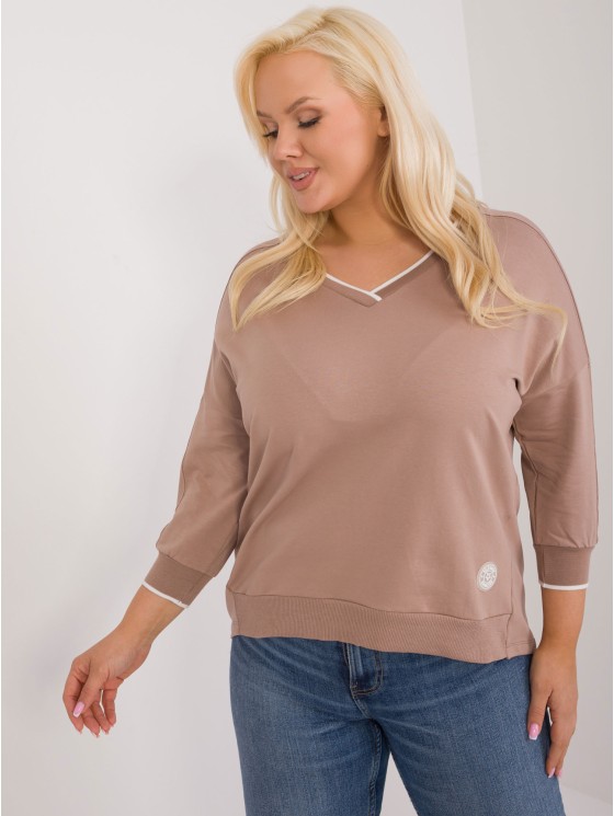 Bluzka-RV-BZ-9343.33-ciemny bezowy 2
