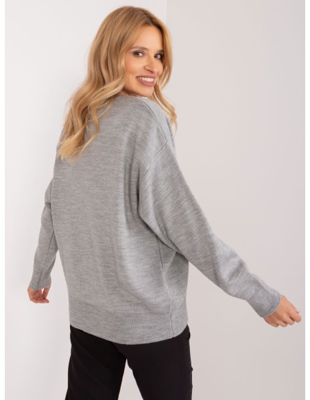 Sweter-BA-SW-1494.37-szary