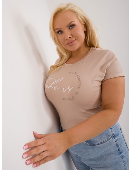 T-shirt-RV-TS-9476.25-beżowy