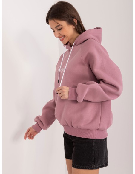 Bluza-RV-BL-8371.30-ciemny różowy