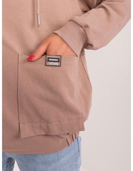 Bluza-RV-BL-9136.06-ciemny bezowy