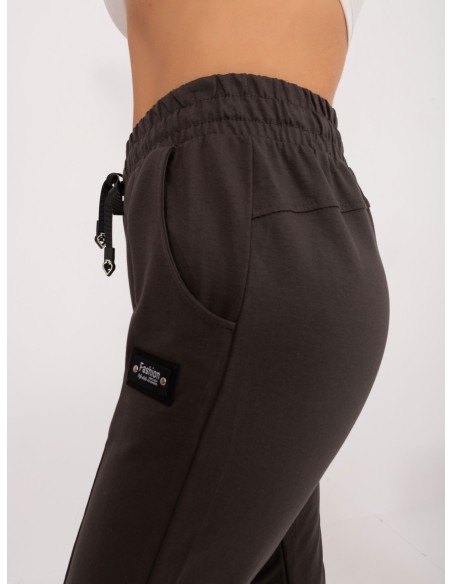Spodnie dresowe-RV-DR-8242.81-ciemny khaki
