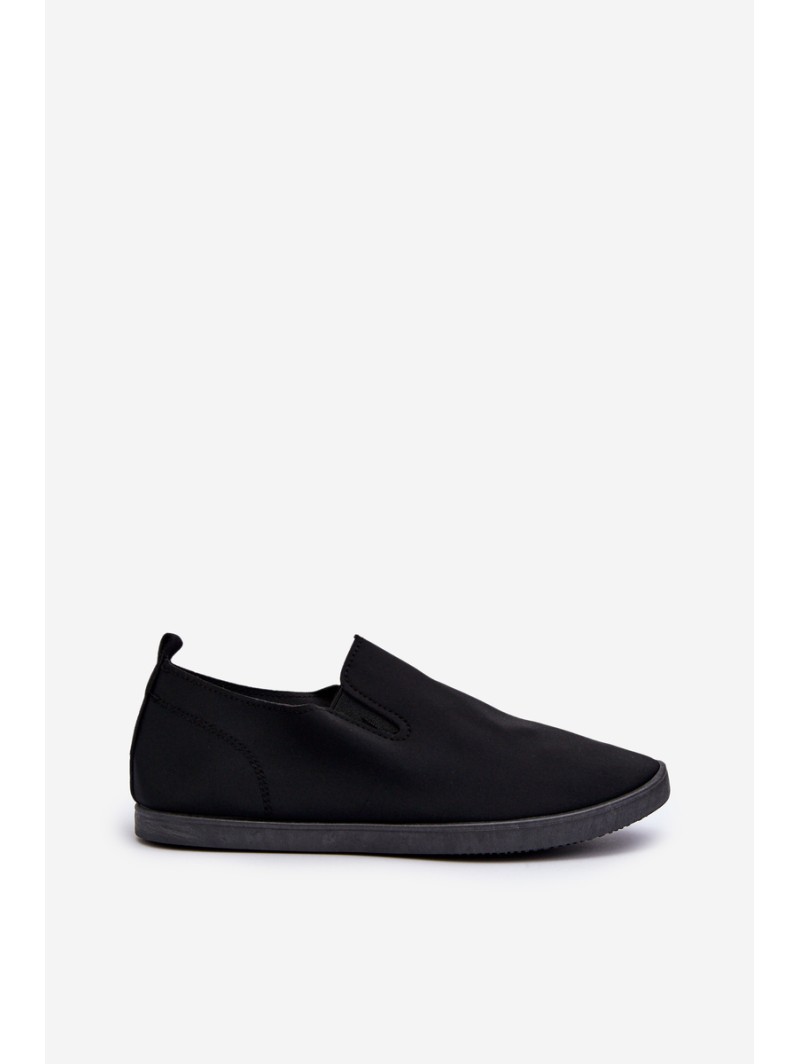 Women's Slip-On Black Trainers Sneakers Lovinia
