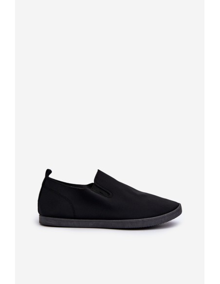 Women's Slip-On Black Trainers Sneakers Lovinia