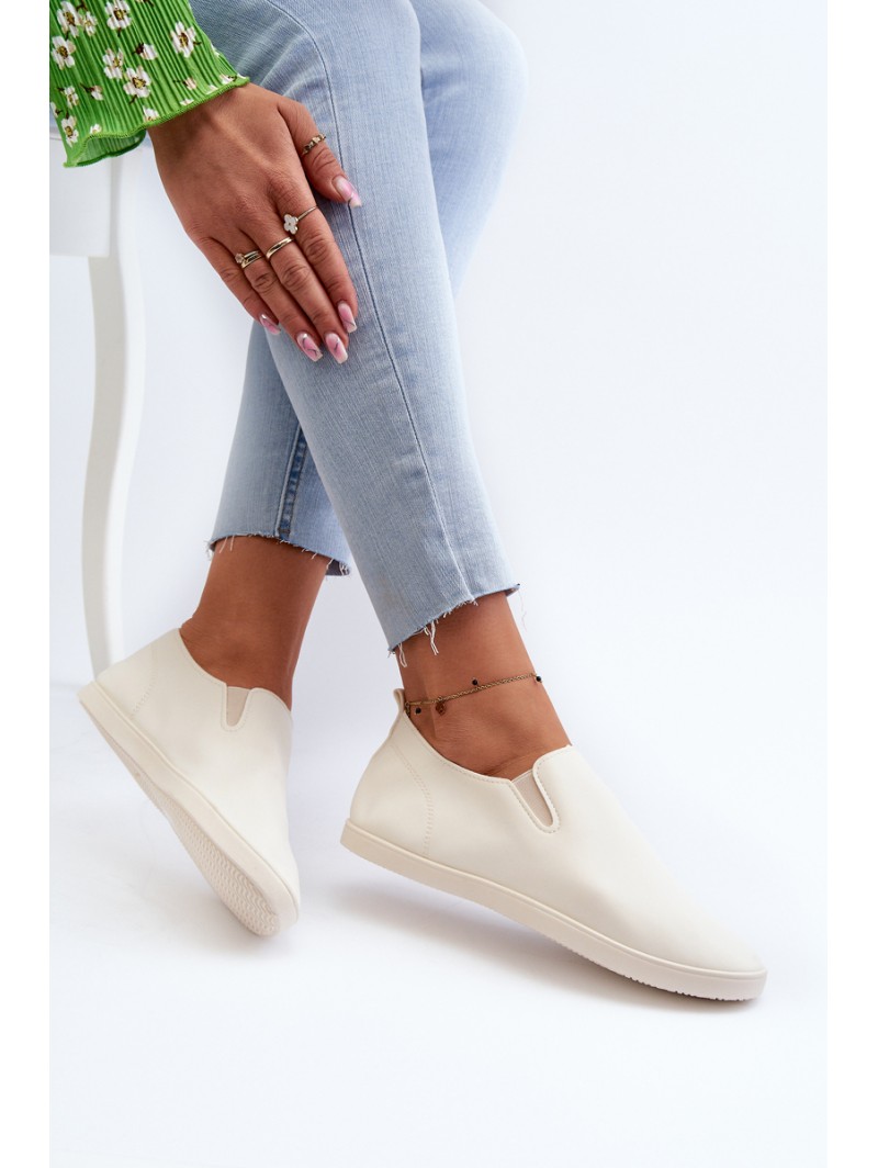Women's Sneakers Slip-On Beige Lovinia