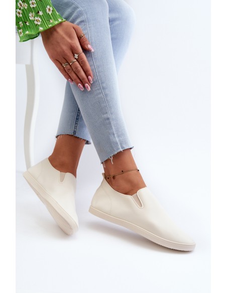 Women's Sneakers Slip-On Beige Lovinia