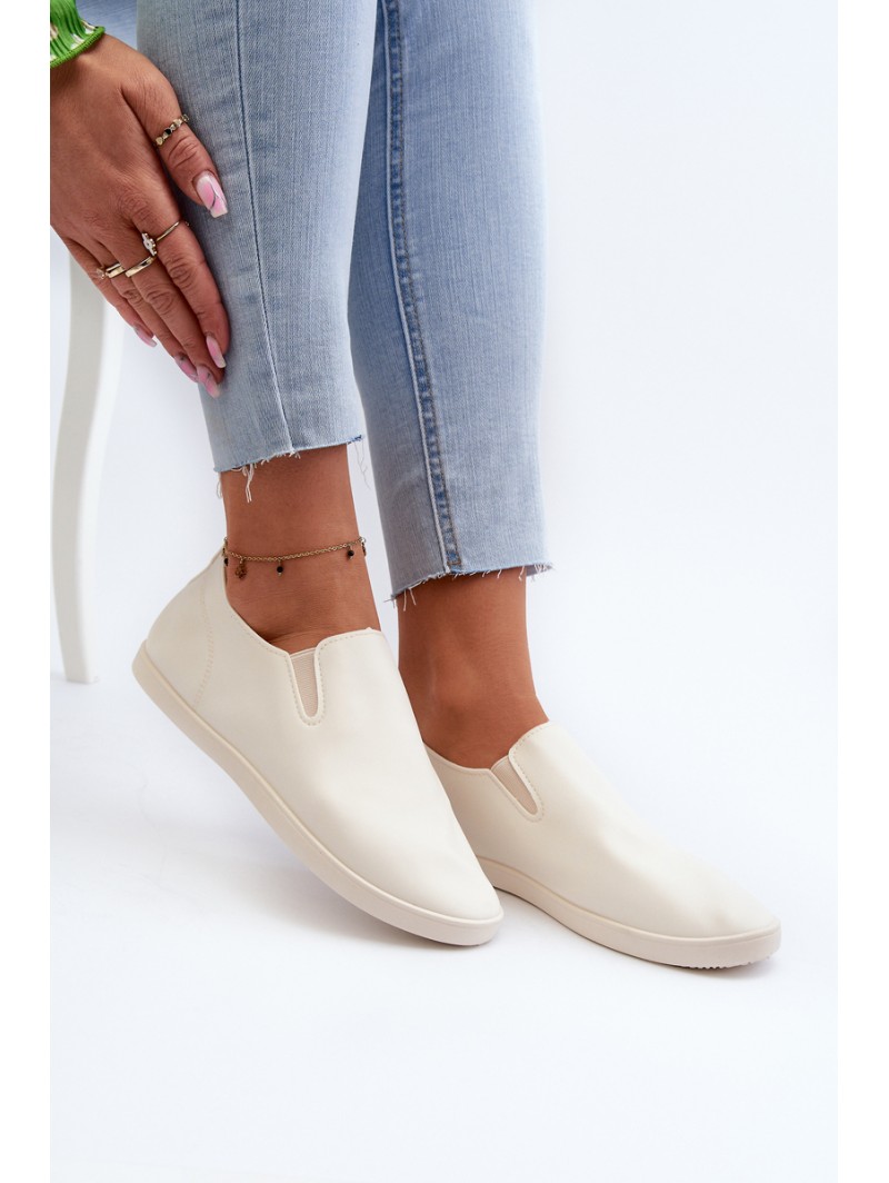Women's Sneakers Slip-On Beige Lovinia