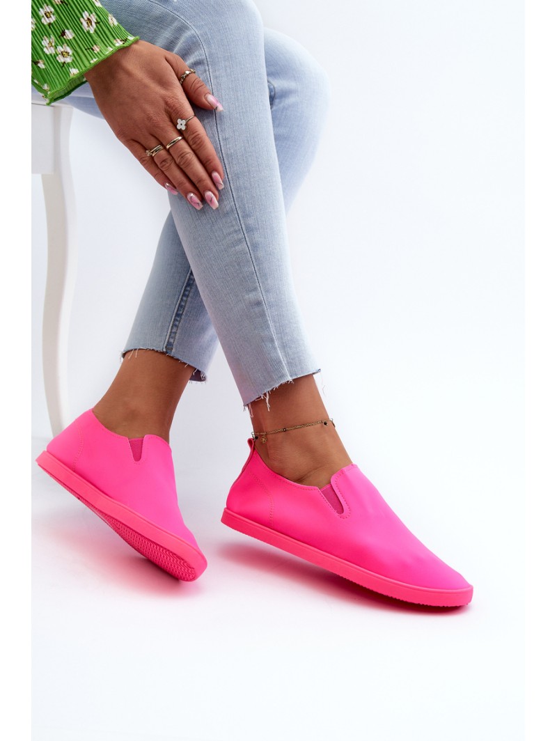 Women's Slip-On Sneakers Trainers Fuscia Lovinia