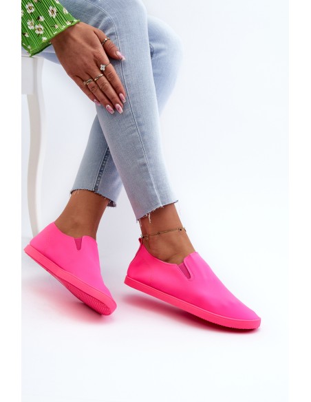 Women's Slip-On Sneakers Trainers Fuscia Lovinia