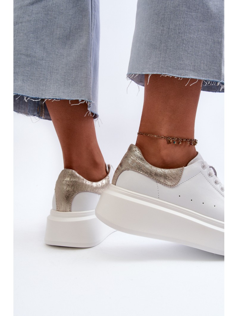 Women's Platform Sneakers D&A LR568 White