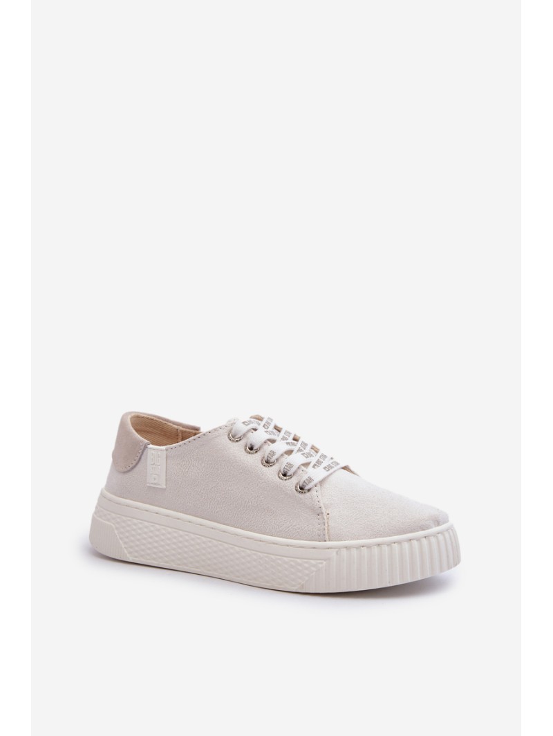 Women's sneakers MEMORY FOAM SYSTEM BIG STAR NN276001 White