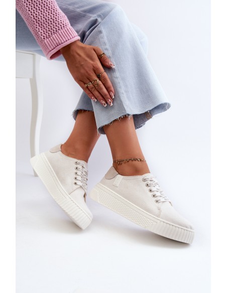 Women's sneakers MEMORY FOAM SYSTEM BIG STAR NN276001 White