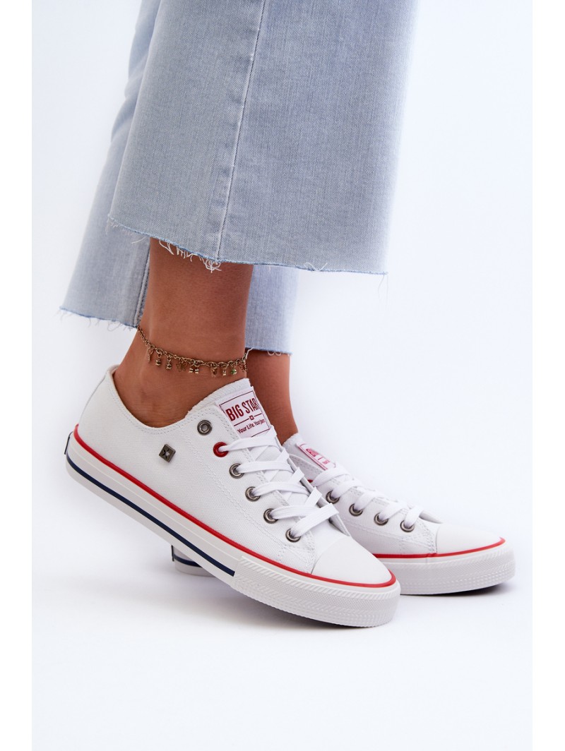 Women's Sneakers Big Star NN274656 HI-POLY SYSTEM White