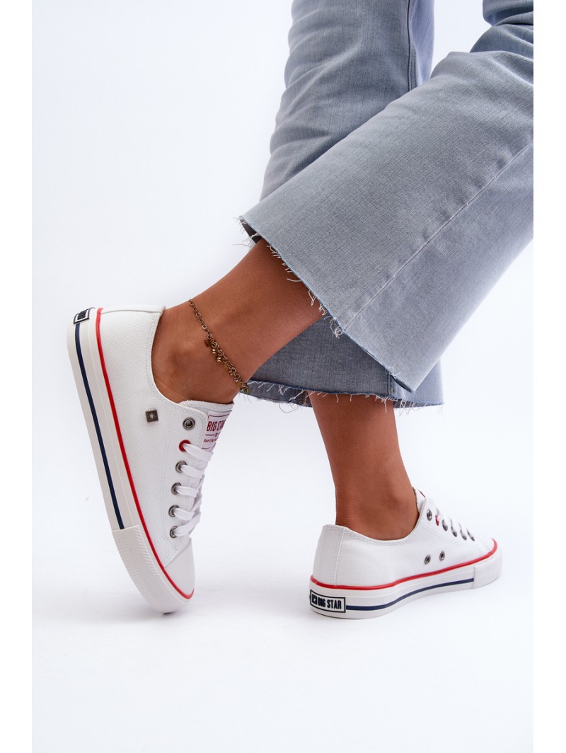 Women's Sneakers Big Star NN274656 HI-POLY SYSTEM White