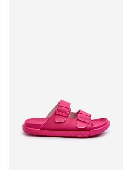 Light Foam Women's Sandals with Buckles Big Star NN274A754 Fuchsia