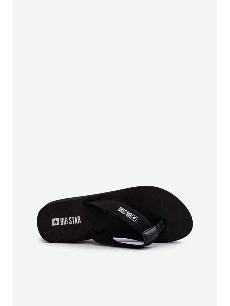 Women's flip-flops on the wedge Big Star JJ274A333 White