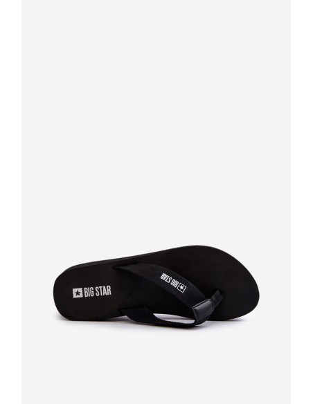 Women's flip-flops on the wedge Big Star JJ274A333 White