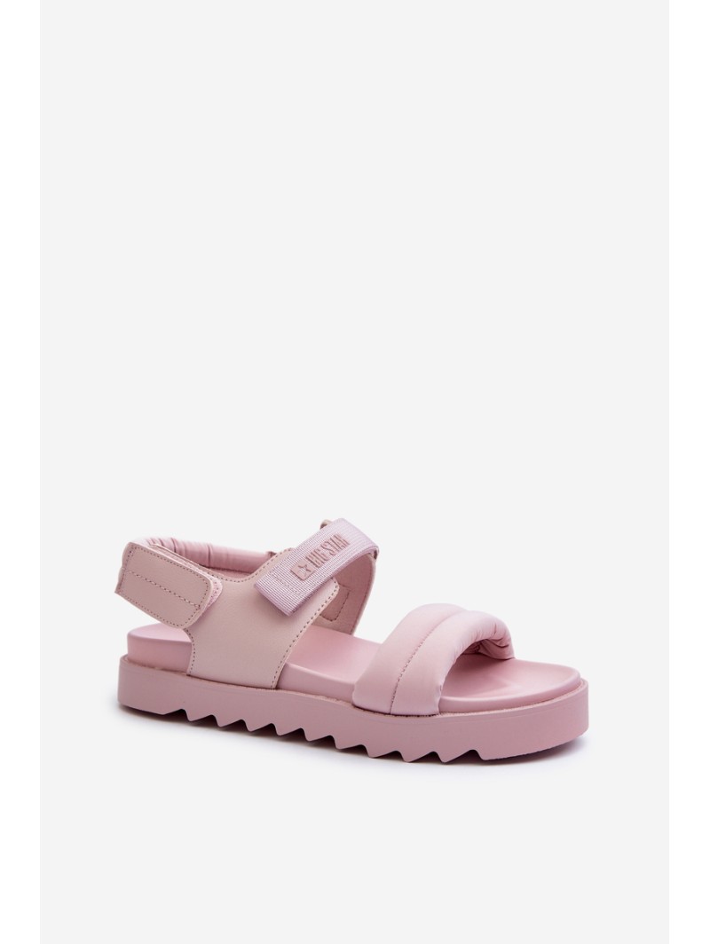 Women's Platform Sandals Big Star NN274753 Pink