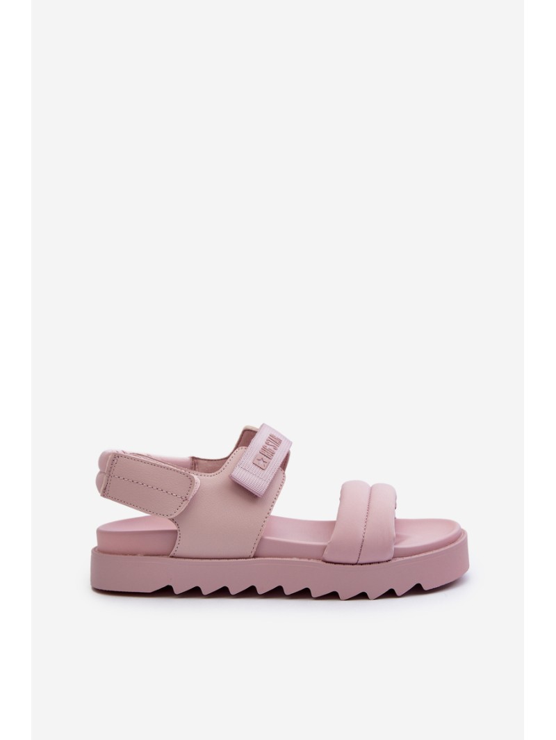 Women's Platform Sandals Big Star NN274753 Pink