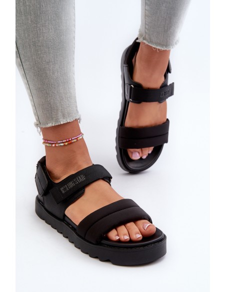 Women's Platform Sandals Big Star NN274750 Black