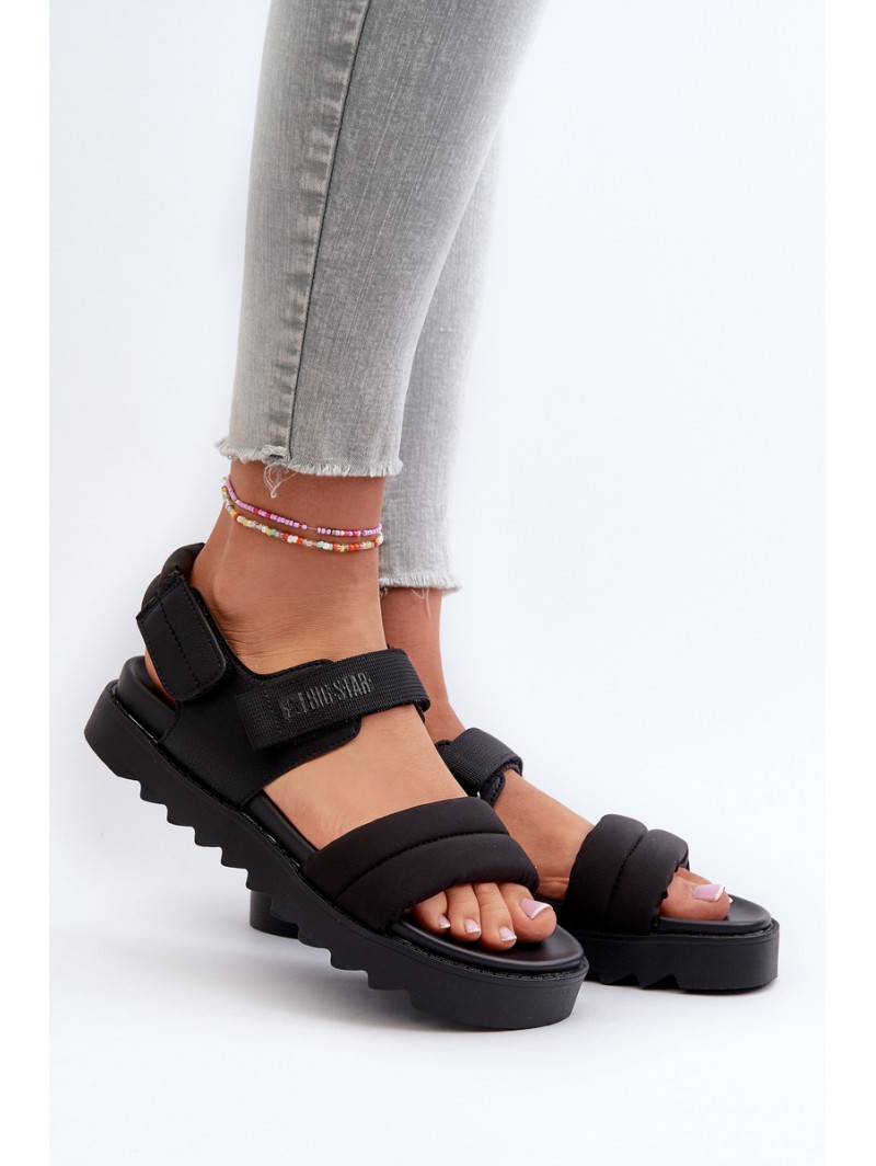 Women's Platform Sandals Big Star NN274750 Black