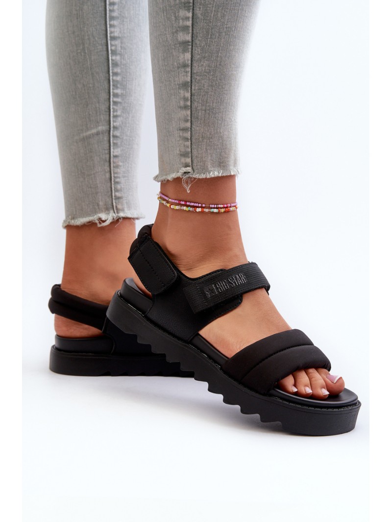 Women's Platform Sandals Big Star NN274750 Black