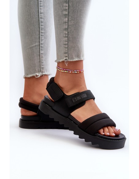 Women's Platform Sandals Big Star NN274750 Black