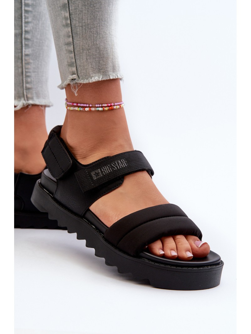 Women's Platform Sandals Big Star NN274750 Black