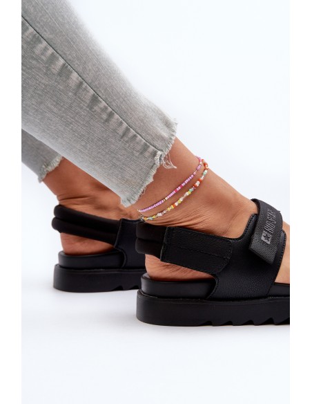 Women's Platform Sandals Big Star NN274750 Black
